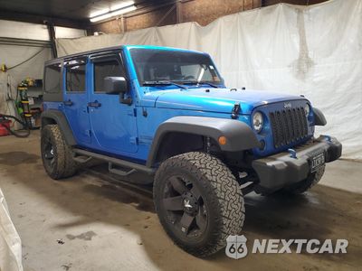 Czwarte zdjęcie samochodu z boku: 2015 JEEP WRANGLER UNLIMITED SPORT VIN:1C4BJWDG5FL692134 - miniatura