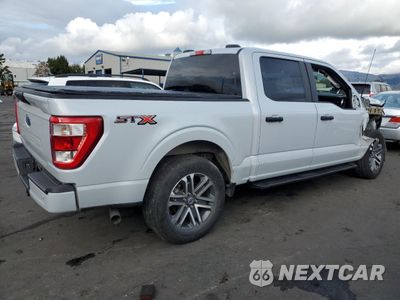 Trzecie zdjęcie samochodu z tyłu: 2022 FORD F150 SUPERCREW VIN:1FTEW1CP6NKD41885 - miniatura