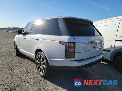 Trzecie zdjęcie samochodu z tyłu: 2015 LAND ROVER RANGE ROVER AUTOBIOGRAPHY VIN:SALGV2TF8FA235382 - miniatura