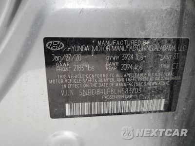 Zdjęcie 13 z 13 samochodu: 2020 HYUNDAI ELANTRA SEL VIN:5NPD84LF8LH583703 - miniatura