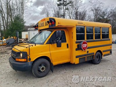 Drugie zdjęcie samochodu z przodu: 2014 CHEVROLET EXPRESS SCHOOL BUS VIN:1GB3G2BG6E1140087 - miniatura