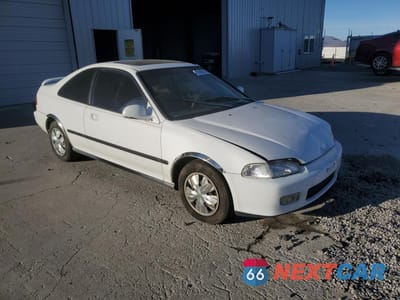 Czwarte zdjęcie samochodu z boku: 1993 HONDA CIVIC EX VIN:1HGEJ1255PL056091 - miniatura