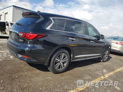 Trzecie zdjęcie samochodu z tyłu: 2019 INFINITI QX60 LUXE VIN:5N1DL0MN4KC515238 - miniatura