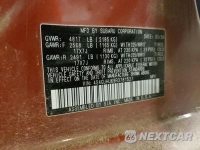 Zdjęcie 13 z 14 samochodu: 2024 SUBARU CROSSTREK WILDERNESS VIN:4S4GUHU69R3781527 - miniatura