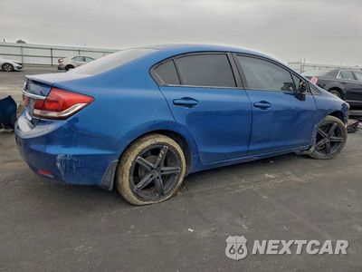 Trzecie zdjęcie samochodu z tyłu: 2014 HONDA CIVIC LX VIN:2HGFB2F51EH511630 - miniatura
