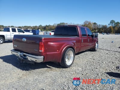 Trzecie zdjęcie samochodu z tyłu: 2005 FORD F350 SUPER DUTY VIN:1FTWW32P65EC30057 - miniatura