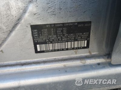 Zdjęcie 13 z 13 samochodu: 2021 SUBARU IMPREZA PREMIUM VIN:4S3GTAD65M3713426 - miniatura
