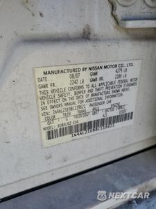 Zdjęcie 12 z 12 samochodu: 2008 NISSAN ALTIMA 2.5 VIN:1N4AL21E98C119621 - miniatura