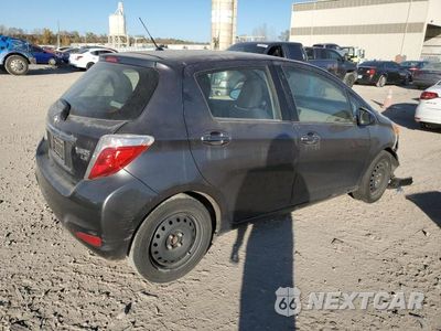 Trzecie zdjęcie samochodu z tyłu: 2014 TOYOTA YARIS VIN:JTDKTUD31ED580497 - miniatura