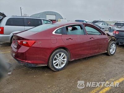 Trzecie zdjęcie samochodu z tyłu: 2016 CHEVROLET MALIBU LT VIN:1G1ZE5ST2GF322376 - miniatura