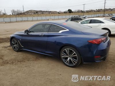 Drugie zdjęcie samochodu z przodu: 2020 INFINITI Q60 PURE VIN:JN1EV7EL4LM380415 - miniatura