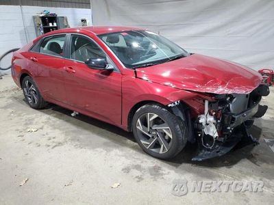 Czwarte zdjęcie samochodu z boku: 2025 HYUNDAI ELANTRA SEL SPORT VIN:KMHLM4DG9SU004913 - miniatura