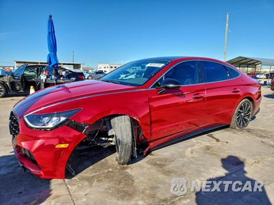 2020 HYUNDAI SONATA SEL PLUS 5NPEJ4J28LH011765 - główne zdjęcie licytacji z USA - miniatura