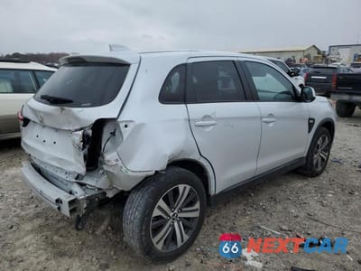 Trzecie zdjęcie samochodu z tyłu: 2024 MITSUBISHI OUTLANDER SPORT S/SE VIN:JA4ARUAU5RU006850 - miniatura