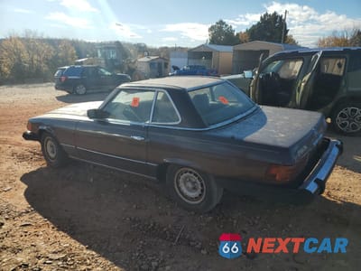 Drugie zdjęcie samochodu z przodu: 1983 MERCEDES-BENZ 380 SL VIN:WDBBA45A8DB022299 - miniatura