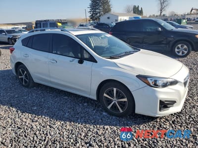 Czwarte zdjęcie samochodu z boku: 2019 SUBARU IMPREZA PREMIUM VIN:4S3GTAD62K3722601 - miniatura