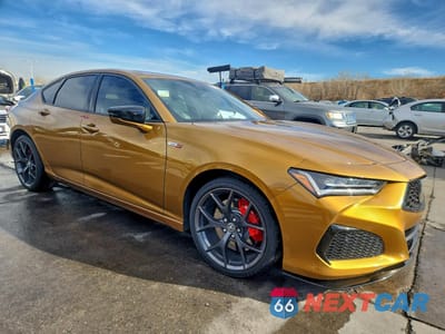 Czwarte zdjęcie samochodu z boku: 2023 ACURA TLX TYPE S VIN:19UUB7F92PA002963 - miniatura
