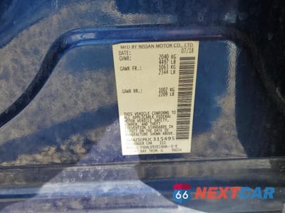 Zdjęcie 12 z 12 samochodu: 2018 NISS LEAF VIN:1N4AZ1CP6JC315495 - miniatura