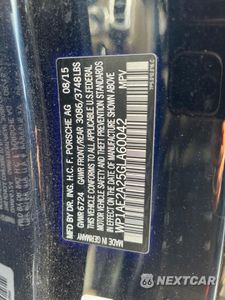Zdjęcie 10 z 10 samochodu: 2016 PORSCHE CAYENNE SE HYBRID VIN:WP1AE2A25GLA60042 - miniatura
