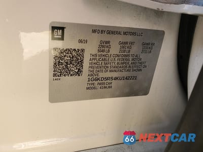 Zdjęcie 12 z 15 samochodu: 2019 CADILLAC CT6 PREMIUM LUXURY VIN:1G6KD5RS4KU142221 - miniatura