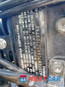 Zdjęcie 9 z 10 samochodu: 2005 SUZUKI GSX-R600 K VIN:JS1GN7CA452103733 - miniatura