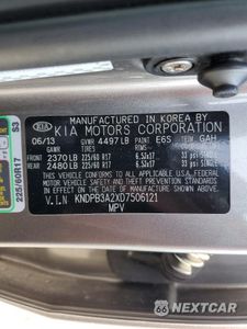 Zdjęcie 13 z 13 samochodu: 2013 KIA SPORTAGE BASE VIN:KNDPB3A2XD7506121 - miniatura