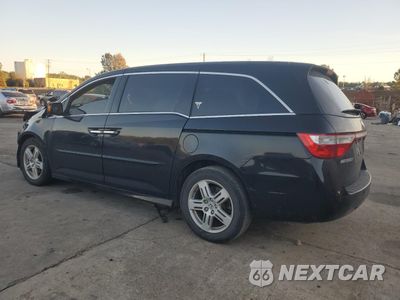Drugie zdjęcie samochodu z przodu: 2013 HONDA ODYSSEY TOURING VIN:5FNRL5H96DB037205 - miniatura