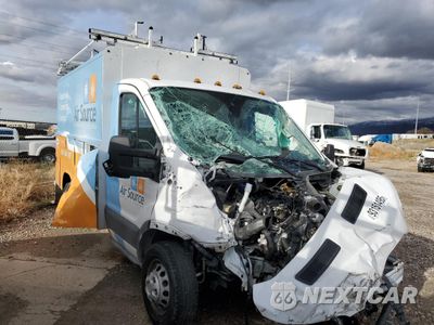 Czwarte zdjęcie samochodu z boku: 2023 FORD TRANSIT UTILITY / SERVICE TRUCK VIN:1FDBF8PGXPKB91736 - miniatura