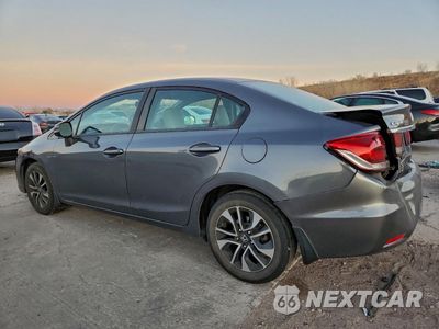 Drugie zdjęcie samochodu z przodu: 2013 HONDA CIVIC EXL VIN:19XFB2F96DE051893 - miniatura