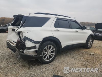 Trzecie zdjęcie samochodu z tyłu: 2021 FORD EXPLORER LIMITED VIN:1FMSK7FH4MGA22522 - miniatura