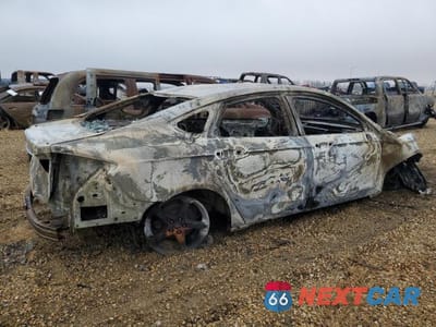 Trzecie zdjęcie samochodu z tyłu: 2018 FORD FUSION TITANIUM/PLATINUM VIN:3FA6P0D93JR130117 - miniatura