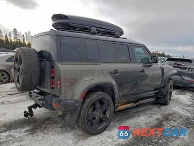 Trzecie zdjęcie samochodu z tyłu: 2025 LAND ROVER DEFENDER 110 X-DYNAMIC SE VIN:SALE27EU9S2432221 - miniatura