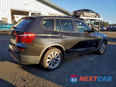 Trzecie zdjęcie samochodu z tyłu: 2013 BMW X3 XDRIVE28I VIN:5UXWX9C58D0A11093 - miniatura
