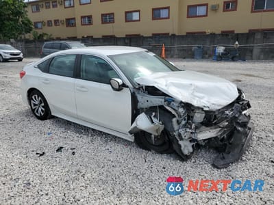 Czwarte zdjęcie samochodu z boku: 2024 HONDA CIVIC LX VIN:2HGFE2F23RH508456 - miniatura
