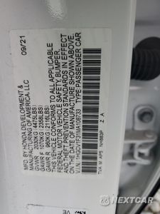 Zdjęcie 12 z 13 samochodu: 2021 HONDA ACCORD SPORT VIN:1HGCV1F31MA108733 - miniatura