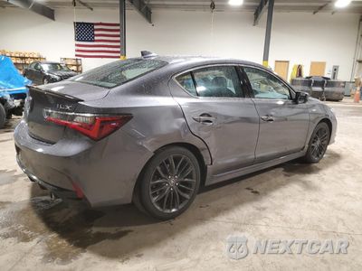 Trzecie zdjęcie samochodu z tyłu: 2022 ACURA ILX PREMIUM A-SPEC VIN:19UDE2F89NA006460 - miniatura