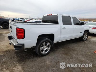 Trzecie zdjęcie samochodu z tyłu: 2017 CHEVROLET SILVERADO C1500 LT VIN:3GCPCREH0HG107212 - miniatura
