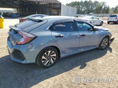 Trzecie zdjęcie samochodu z tyłu: 2019 HONDA CIVIC LX VIN:SHHFK7H35KU228123 - miniatura