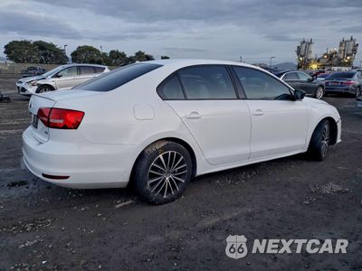 Trzecie zdjęcie samochodu z tyłu: 2015 VOLKSWAGEN JETTA SE VIN:3VWD17AJ2FM346360 - miniatura