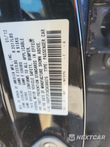 Zdjęcie 12 z 12 samochodu: 2012 HONDA ACCORD LX VIN:1HGCP2F39CA086575 - miniatura