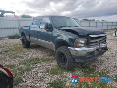 Czwarte zdjęcie samochodu z boku: 2002 FORD SUPER DUTY F-350 W/S VIN:1FTSW31F22ED20048 - miniatura