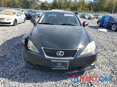 Piąte zdjęcie samochodu w środku: 2007 LEXUS IS VIN:JTHBK262972043997 - miniatura