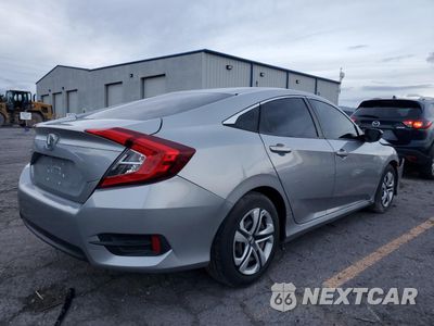 Trzecie zdjęcie samochodu z tyłu: 2018 HONDA CIVIC LX VIN:19XFC2F53JE200041 - miniatura