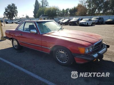 Czwarte zdjęcie samochodu z boku: 1987 MERCEDES-BENZ 560 SL VIN:WDBBA48D7HA057689 - miniatura