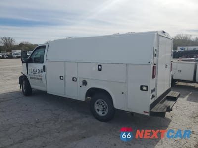 Drugie zdjęcie samochodu z przodu: 2023 CHEVROLET EXPRESS G3500 VIN:1GB0GRF79P1252326 - miniatura