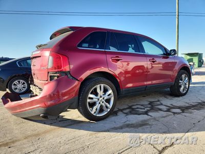 Trzecie zdjęcie samochodu z tyłu: 2014 FORD EDGE LIMITED VIN:2FMDK3KCXEBA03199 - miniatura