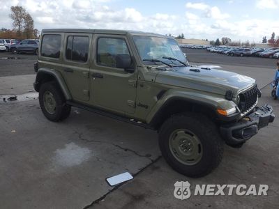Czwarte zdjęcie samochodu z boku: 2025 JEEP WRANGLER SPORT 4XE VIN:1C4RJXN66SW516082 - miniatura