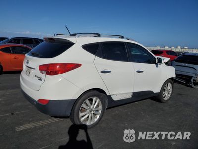 Trzecie zdjęcie samochodu z tyłu: 2013 HYUNDAI TUCSON GLS VIN:KM8JU3AC8DU715444 - miniatura