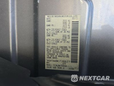 Zdjęcie 10 z 12 samochodu: 2021 NISSAN ROGUE S VIN:5N1AT3AA0MC738627 - miniatura