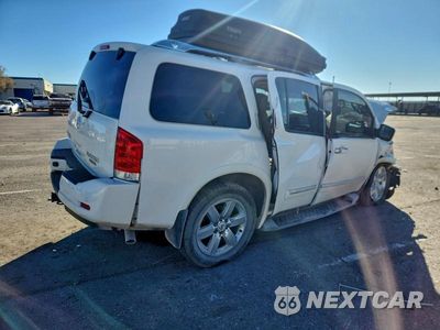 Trzecie zdjęcie samochodu z tyłu: 2012 NISSAN ARMADA SV VIN:5N1BA0NE2CN612570 - miniatura